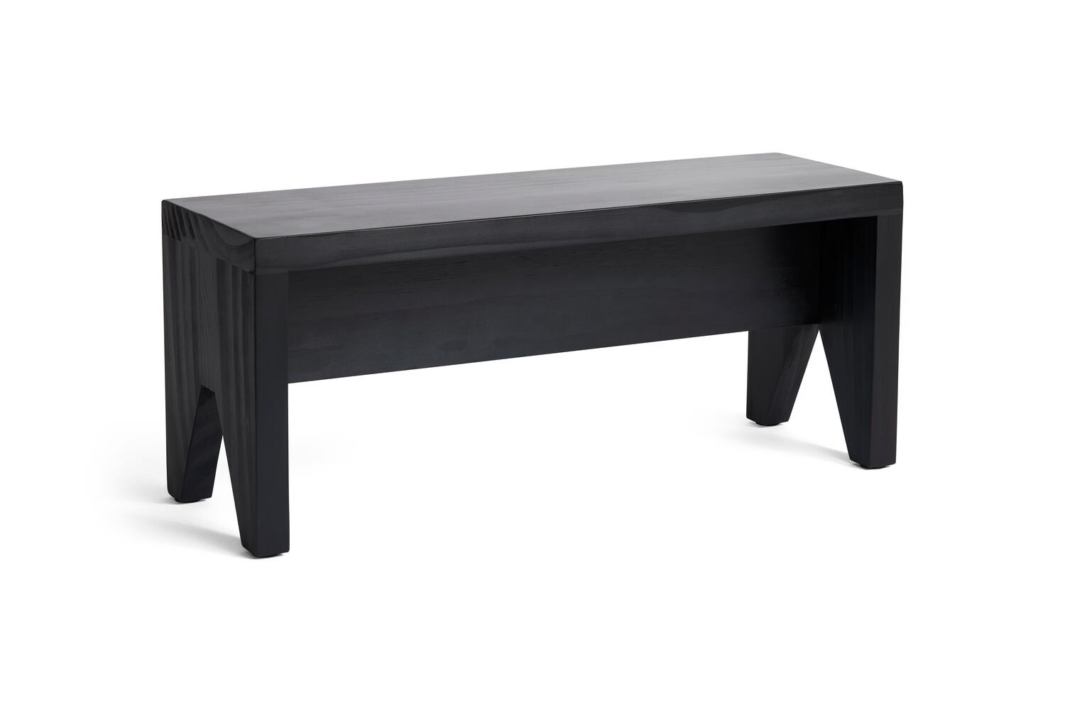 Manolito skammel, L60 cm - sort